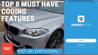 Best 8 Features I Coded On My 2013 BMW F10 535i M Sport Using Bimmer Code [upl. by Ahsenik482]