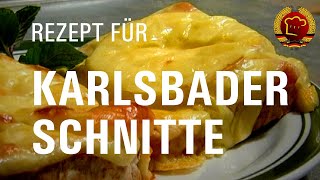 Schnell amp einfach Karlsbader Schnitte zubereiten wie früher  alte Rezepte aus dem Osten 025 [upl. by Atiniuq]