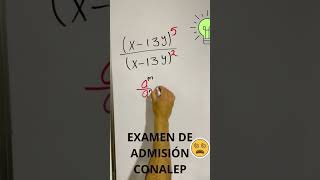 EXAMEN DE ADMISIÓN CONALEP [upl. by Tristas]