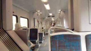 Inside Algiers suburban train Algeria [upl. by Knute]