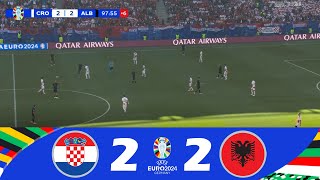 Kroacia kundër Shqipërisë 22  UEFA Euro 2024  Pikat kryesore të ndeshjes [upl. by Othe437]