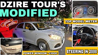 🤩2024 Dzire modification tour S👌with ₹70000Accessories 🤩 Accessories for 2024 Dzire with Prices [upl. by Maurey600]