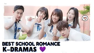 TOP 10 WORTH WATCH  School Romance Korean Dramas  KWORLD EXPLAINER [upl. by Ormiston935]