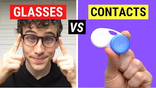 Glasses vs Contacts  Which is Better [upl. by Farnham]