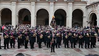 Banda StmoCristo de la VictoriaMarcha Real [upl. by Lihcox]