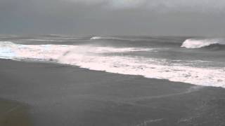 Hurricane Irene  High Ocean Waves amp Surf  Kitty Hawk Pier NC  August 27 2011 [upl. by Arraik]