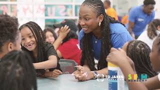 The TD Jakes Foundation STEAM Academy PopUp in Dixon Circle CodingForKids [upl. by Calie466]