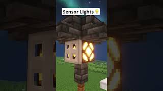 Minecraft Sensor Lights💡 shorts [upl. by Aikmat]