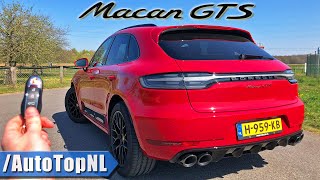 PORSCHE MACAN GTS 2020 Facelift REVIEW on AUTOBAHN by AutoTopNL [upl. by Merrili]