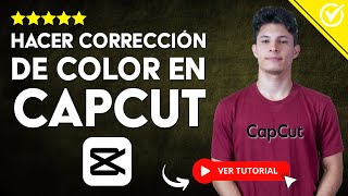 Cómo Hacer una CORRECCIÓN DE COLOR en CapCut  🎨​ Método Desde la Computadora 🎨 [upl. by Crescint]