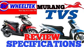 TVS DAZZ MOTORCYCLE MURA MAGKANO  CANVASSING  SPECS  REVIEW [upl. by Oiragelo]