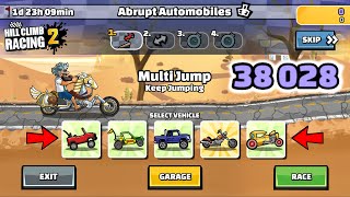 Hill Climb Racing 2  38028 points in ABRUPT AUTOMOBILES Team Event [upl. by Joung]