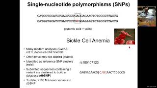 MIT CompBio Lecture 13  Population Genomics [upl. by Aletse]