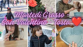 Martedì Grasso 🎭🎊  San Valentino ❤️  VLOG [upl. by Web2]