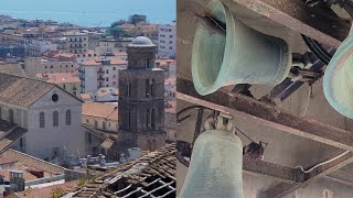 Campane della Cattedrale di Salerno  Distesa quinta campana nuovo mezzodì [upl. by Miranda]