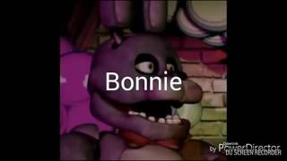 Todas la voces de fnaf 1 2 3 4 5 [upl. by Evelinn]