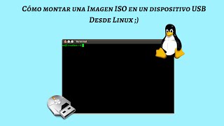 Cómo montar una ISO en un USB desde Linux [upl. by Marris]