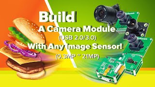 How to Build A USB 23 Camera Module with Any Image Sensor 03MP  21MP [upl. by Amora]