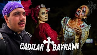 Fransada CADILAR BAYRAMIna Katıldım  Pariste Hallowen Gecesi 🇫🇷 [upl. by Klute]