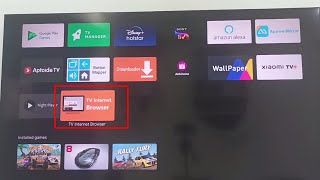 How To Use Web Browser In Android Smart TV [upl. by Lyckman915]