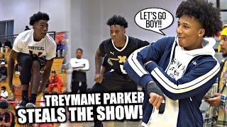 Treymane Parker STEALS THE SHOW w Mikey Hyping Him Up Full Atlanta Highlights [upl. by Sirob]