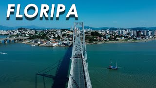 Conheça a historia de Florianópolis a ilha da magia em Santa Catarina por drone 4k [upl. by Axe257]