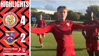 Hawks Hit Four To Breeze Past Burnham  Harlow Town 42 Burnham Ramblers Highlights [upl. by Efram]