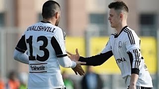 Wybitny gol Miłosza Kozaka ŁKS 1926 Łomża  Legia Warszawa 19951996 [upl. by Etteraj367]