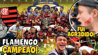 FLAMENGO CAMPEÃO DA COPA DO BRASIL E EU FUI AGREDIDO NO CAMPO Flamengo x Atletico MG [upl. by Holofernes912]