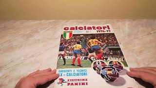 album figurine calciatori Panini 197677 completo [upl. by Barris]