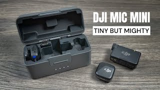 DJI Mic Mini  Ultra Compact Wireless Microphone [upl. by Assilav]