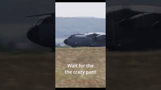 A400M Tactical Landing amp Reverse Turn  tdbw23 [upl. by Cornelle]