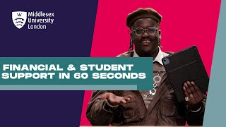 Financial amp Student Support in 60 Seconds  Middlesex University [upl. by Raphaela955]