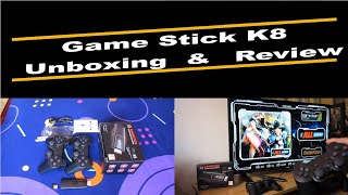 Game Stick K8 Unboxing and Review [upl. by Nepets]