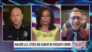 Joe Gamaldi of the Fraternal Order of Police on Fox News Channels quotJustice with Judge Jeaninequot [upl. by Wilbert]