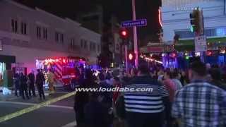 Hollywood Blvd Shooting  Hollywood RAW FOOTAGE [upl. by Alur523]