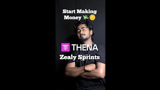 THENA Zealy Sprints Earn Free Money Using Crypto ✨ [upl. by Ahsinhoj]