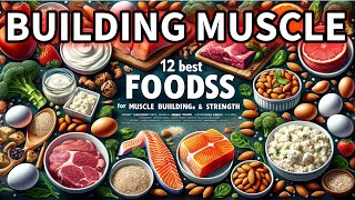 12 Best Foods for Muscle Building and Strength menshealth fitness health [upl. by Ynnal]