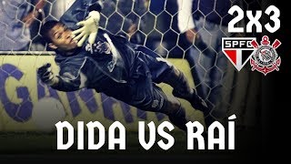 SÃO PAULO 2X3 CORINTHIANS SEMIFINAL BRASILEIRO 1999 DIDA X RAI [upl. by Lin]