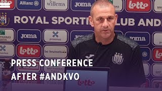 Press conference after ANDKVO [upl. by Trista]