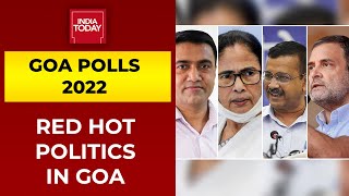 Goa Polls 2022 Political Parties Put Their Might In Goa Politics In Red Hot In Coastal Paradise [upl. by Carine957]