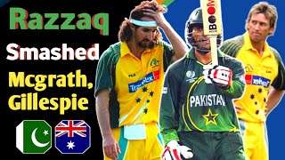 Razzaq smacked Gillespie and macgrath in finale [upl. by Genie]