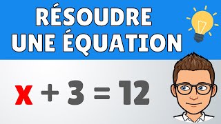 Résoudre une équation ✅ Méthode simple  Maths  3e  Brevet [upl. by Sibyls]