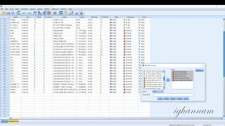 Calculation of Cronbachs alpha in SPSS [upl. by Ettenuahs]