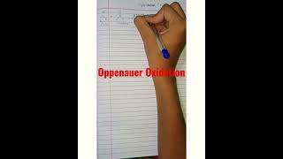 oppenauer oxidation pharmacy shorts youtubeshorts [upl. by Nimesh142]