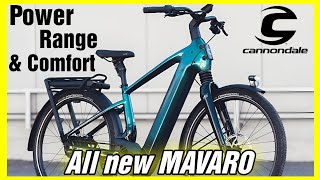 All New Cannondale Mavaro  powerful Urban ebike with Boch performance line CX 2025 [upl. by Nirat]