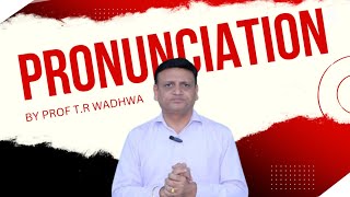 Pronunciation of routine words English By Wadhwa Sir [upl. by Ailenroc]