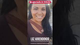 Luz Arrendondo denuncia fuera del CECOFAM la suspensión sin previo aviso de convivencia familiar [upl. by Nomzed780]