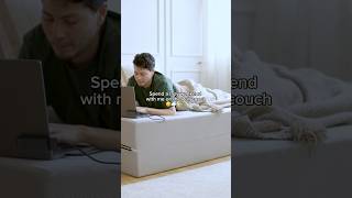 Polycouch the viral foldable mattress 🛋️ Sofabed Shorts [upl. by Anica]