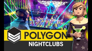 POLYGON Nightclubs  Trailer 3D Low Poly Art for Games by SyntyStudios [upl. by Alyakem]